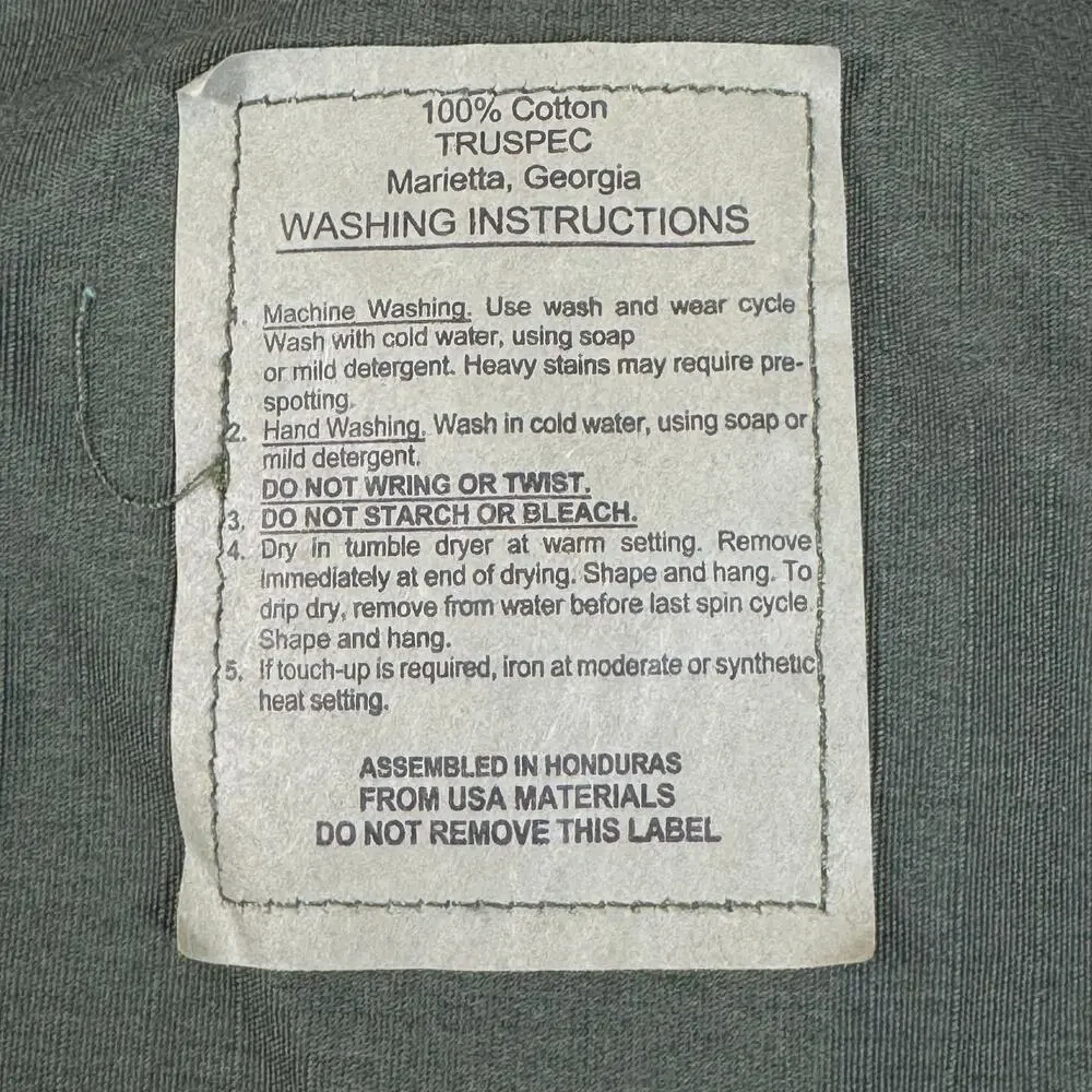 Tru-Spec Military Woodland Pants BDU Mens Size Small Reg Cargo Ripstop